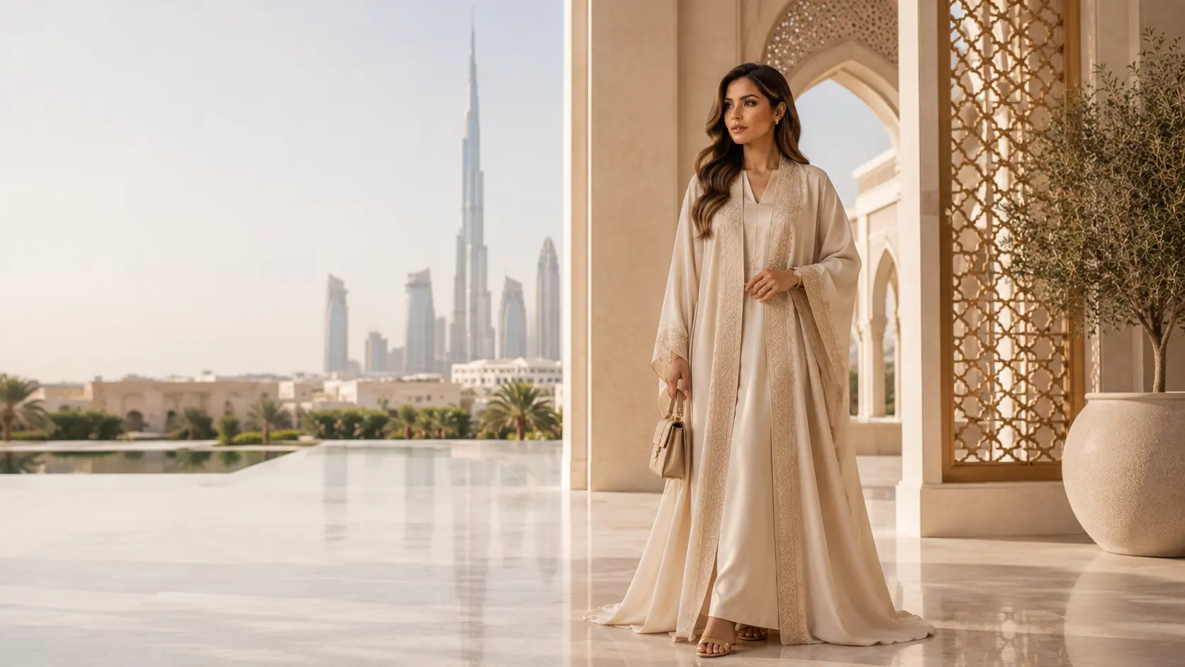 Luxury fashion editorial campaign in Dubai for Dubai Style