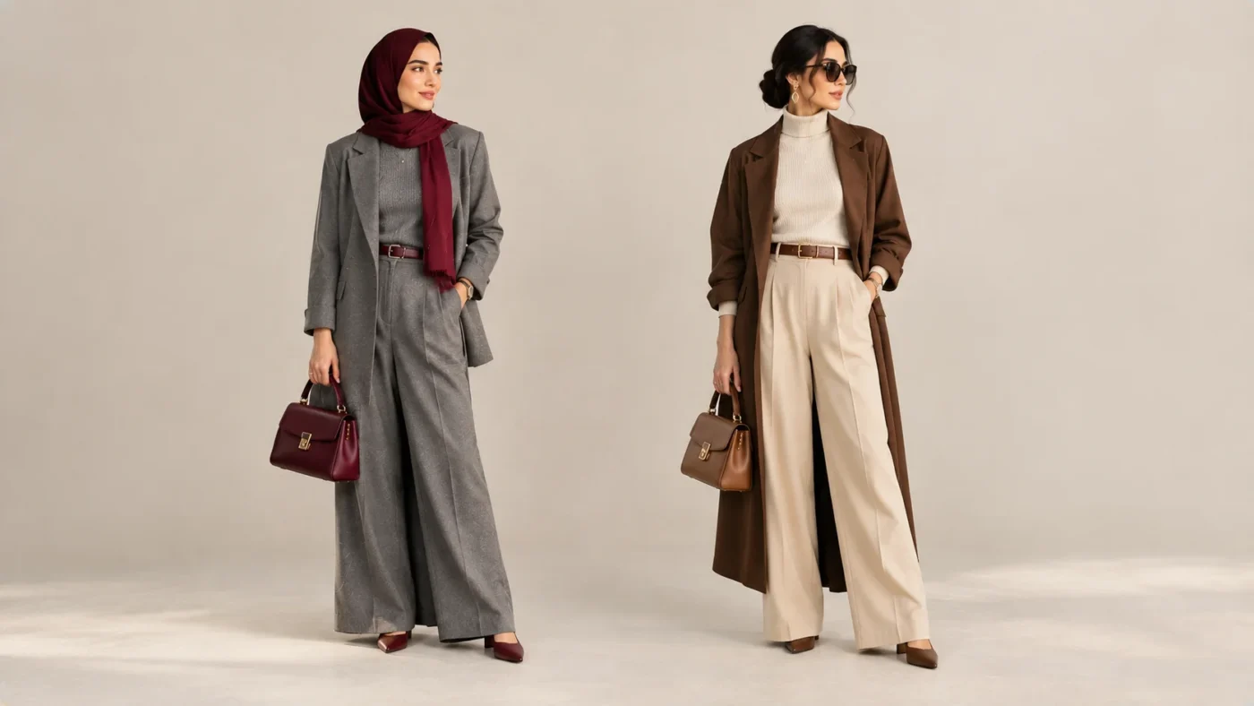 Neutral-and-bright-color-combinations-in-clothing